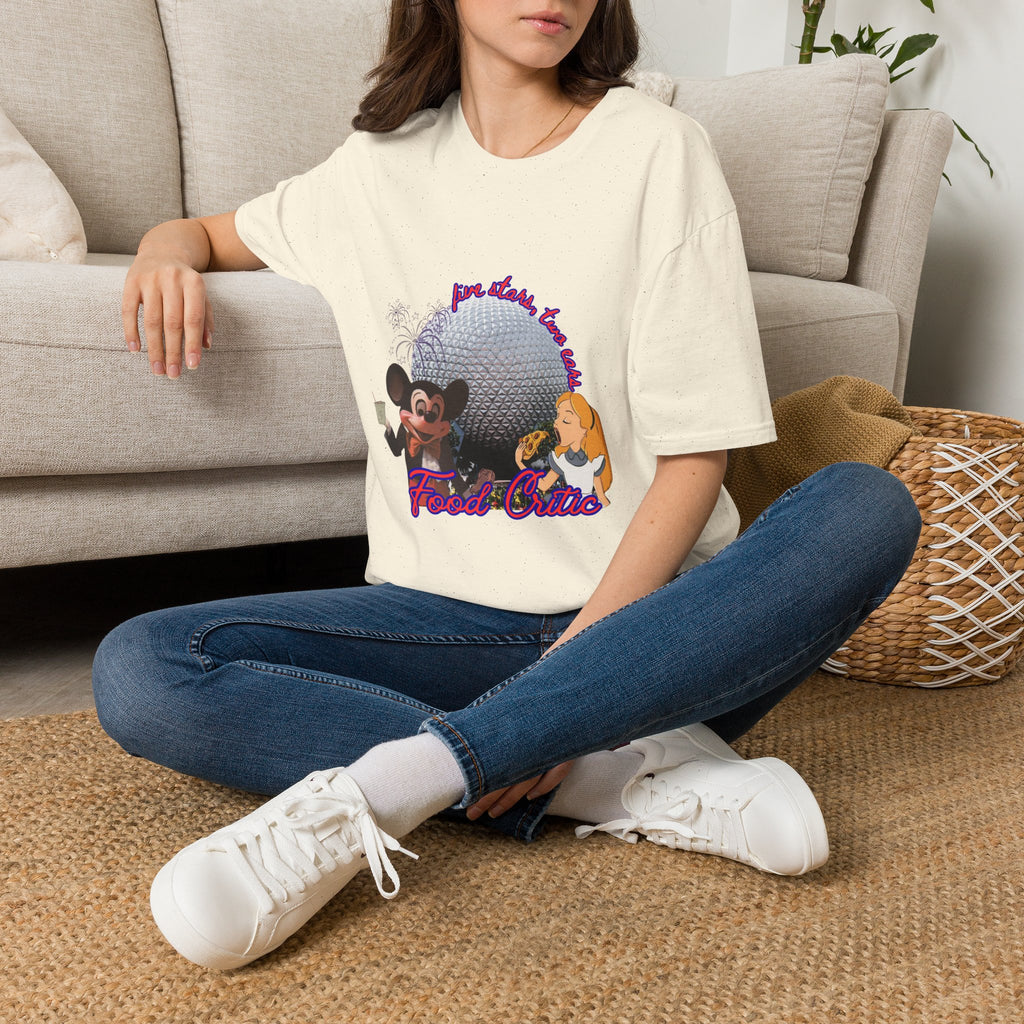 'Food Critic' Retro Theme Park Mickey & Alice Design