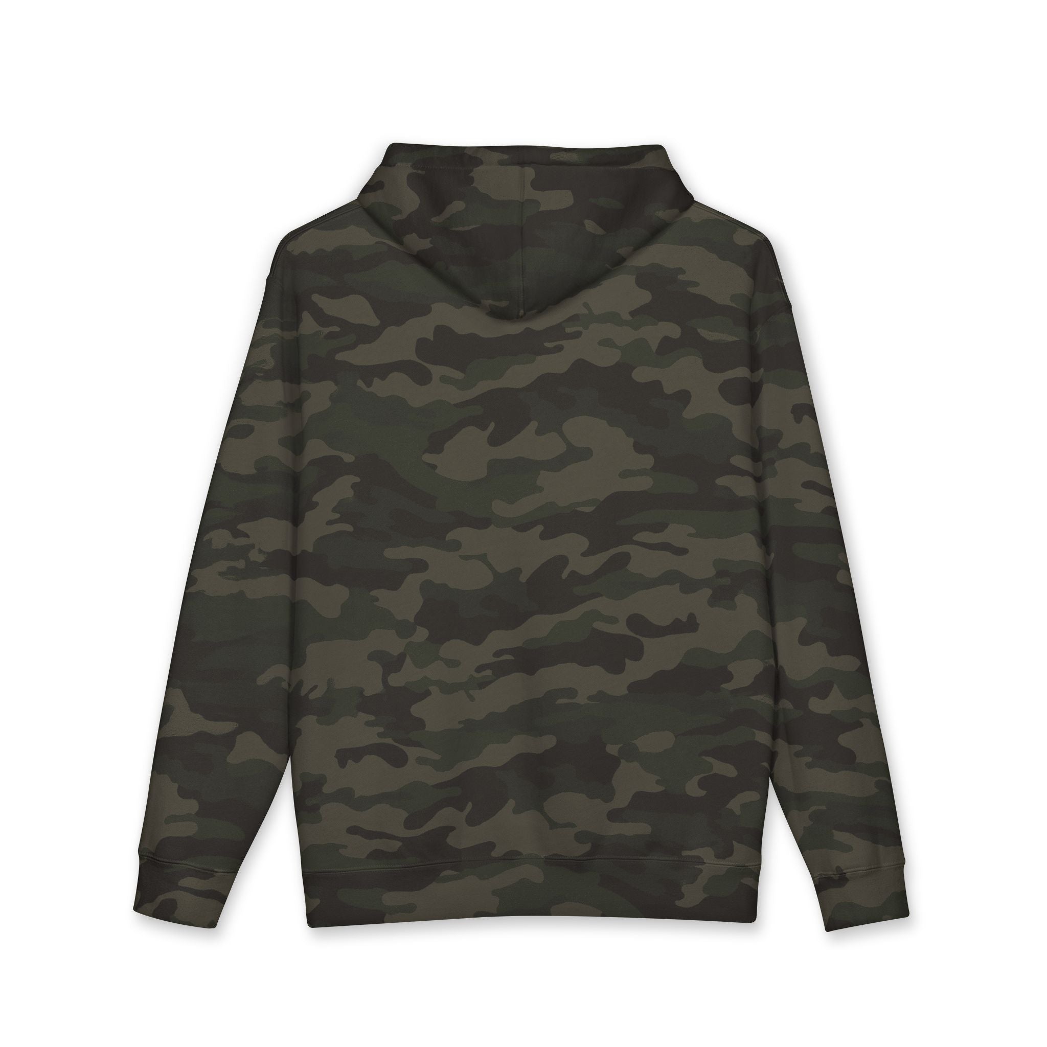 Wilderness Explorer Hoodie — Minimal Script Outdoor Hooded Sweatshirt