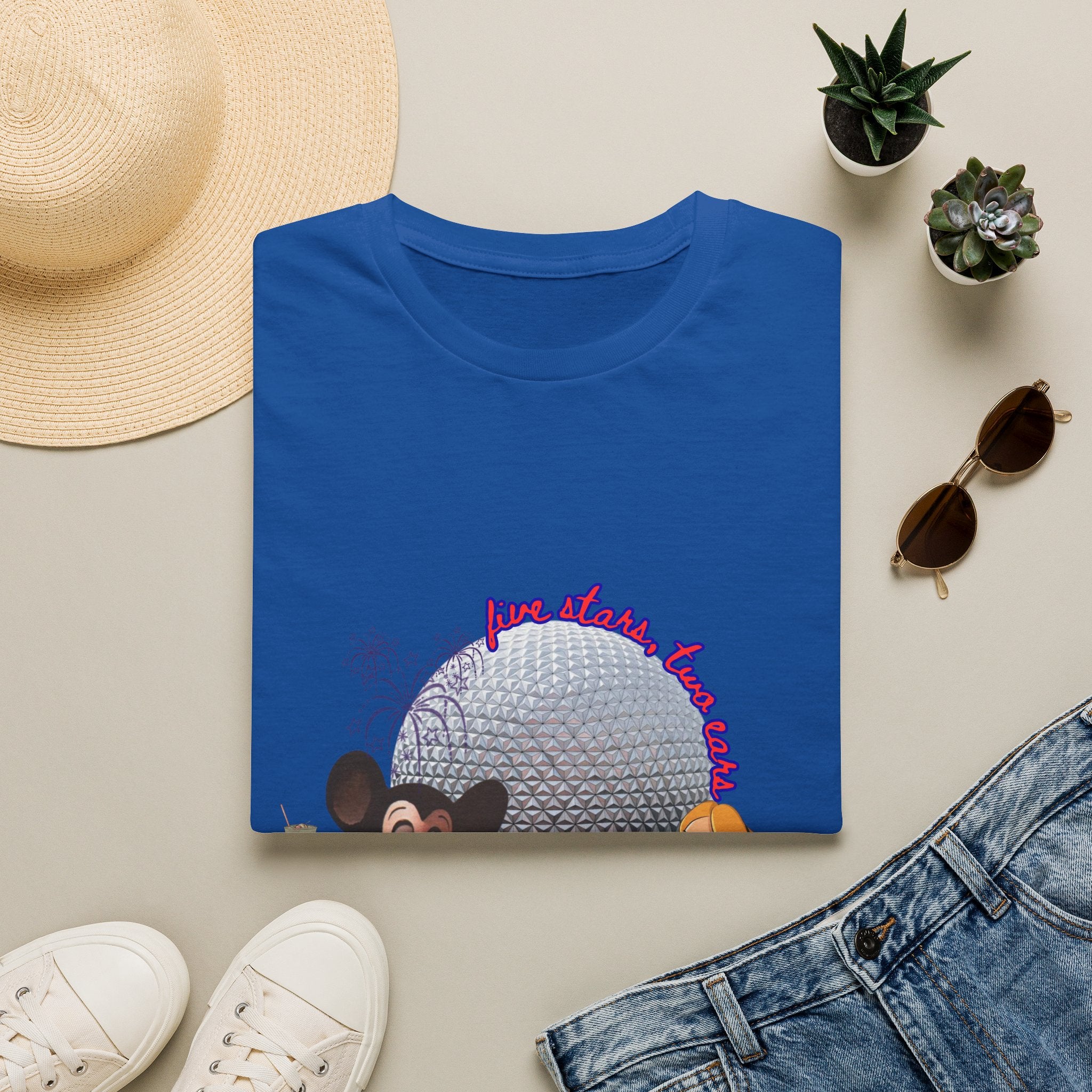 'Food Critic' Retro Theme Park Mickey & Alice Design
