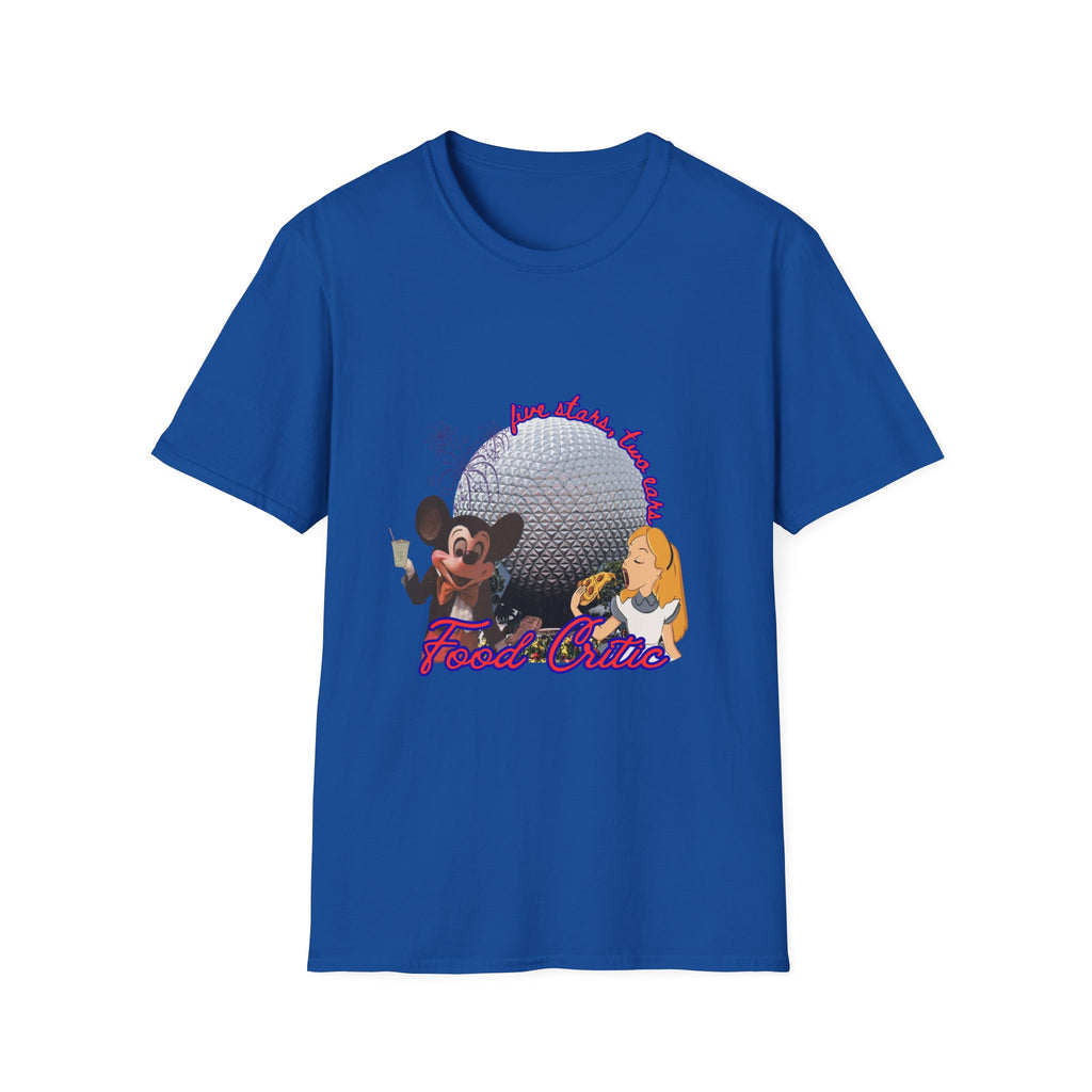 'Food Critic' Retro Theme Park Mickey & Alice Design