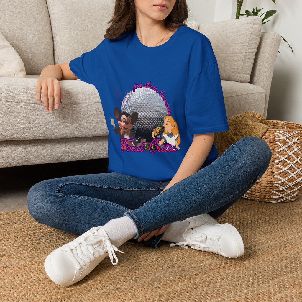 'Food Critic' Retro Theme Park Mickey & Alice Design