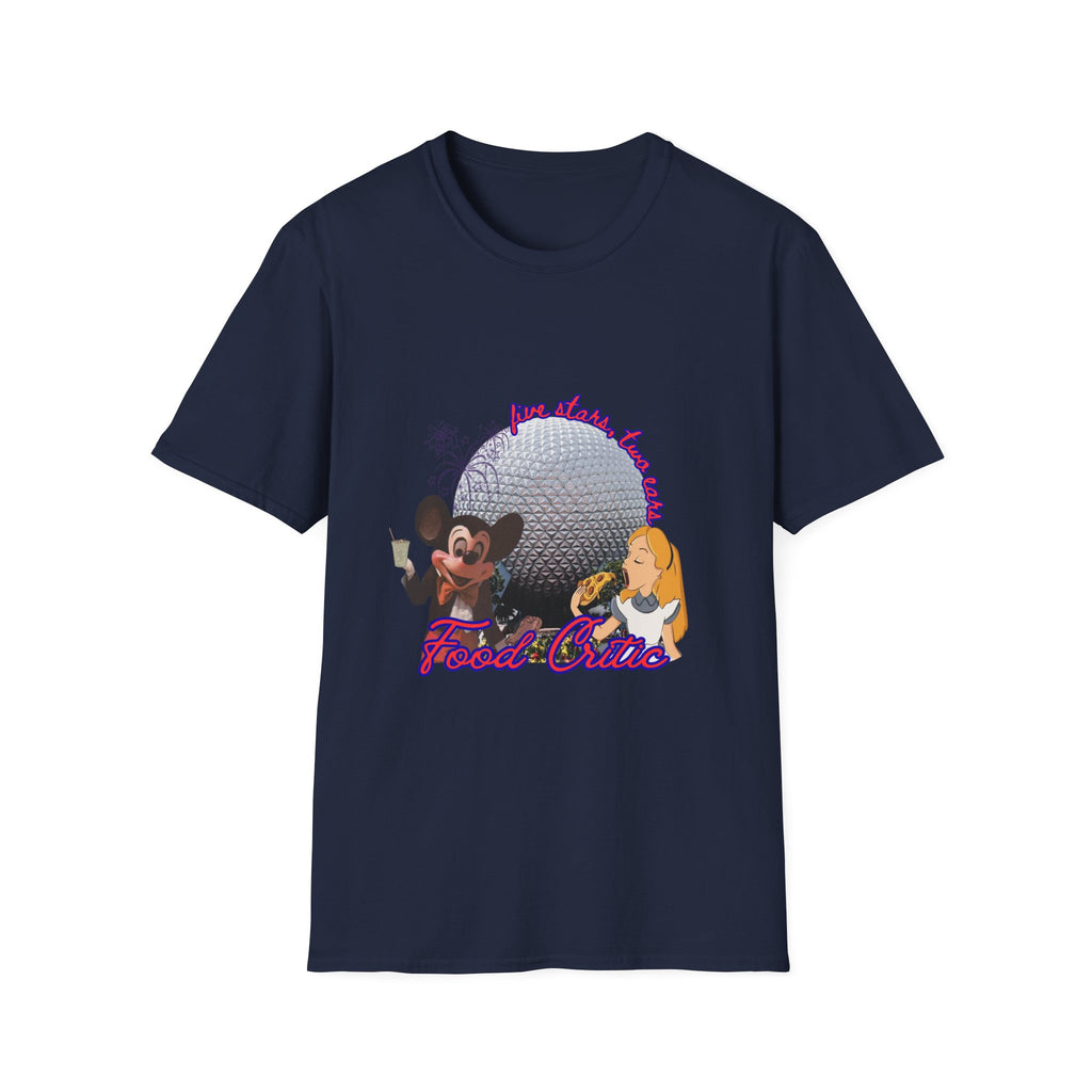 'Food Critic' Retro Theme Park Mickey & Alice Design