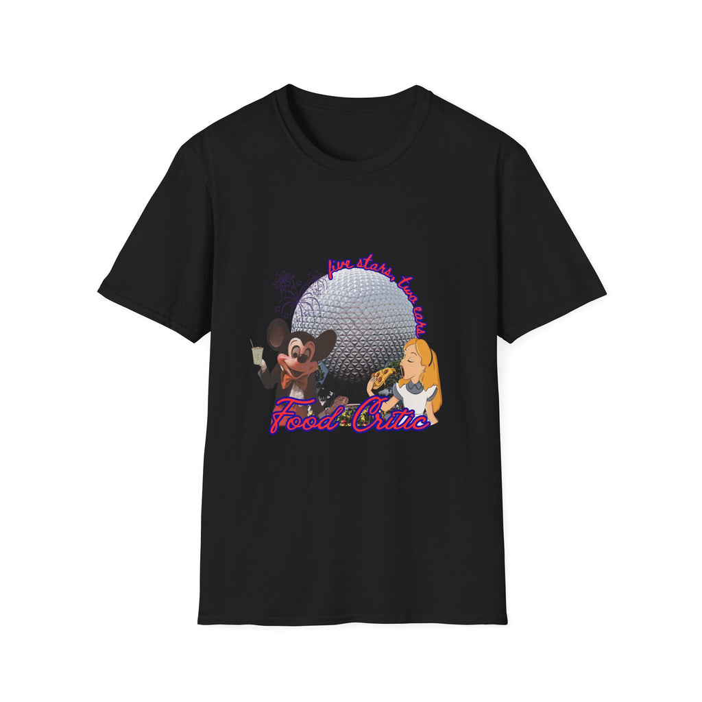 'Food Critic' Retro Theme Park Mickey & Alice Design