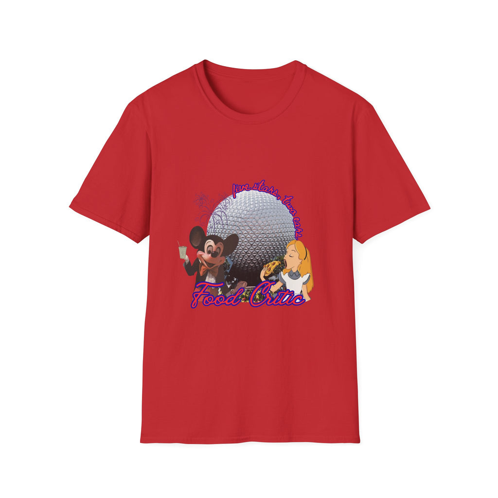 'Food Critic' Retro Theme Park Mickey & Alice Design