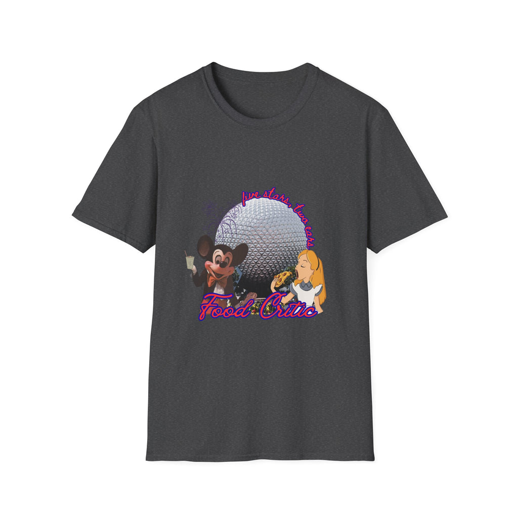 'Food Critic' Retro Theme Park Mickey & Alice Design