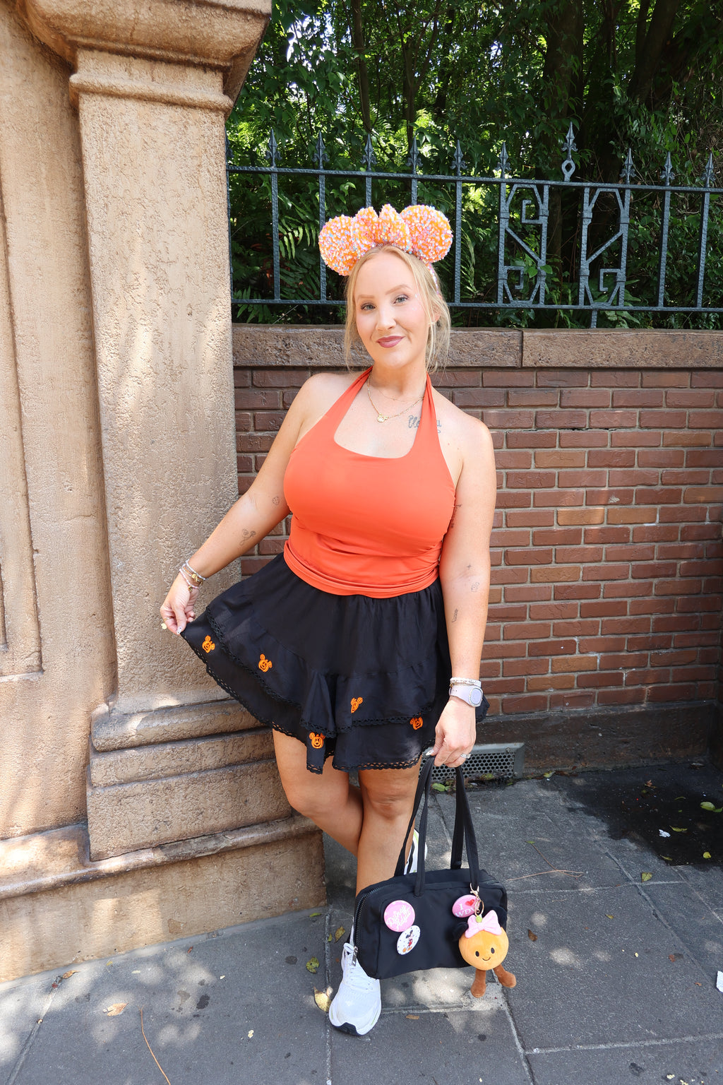 Park Pumpkin Skort 🧡🎃🐭