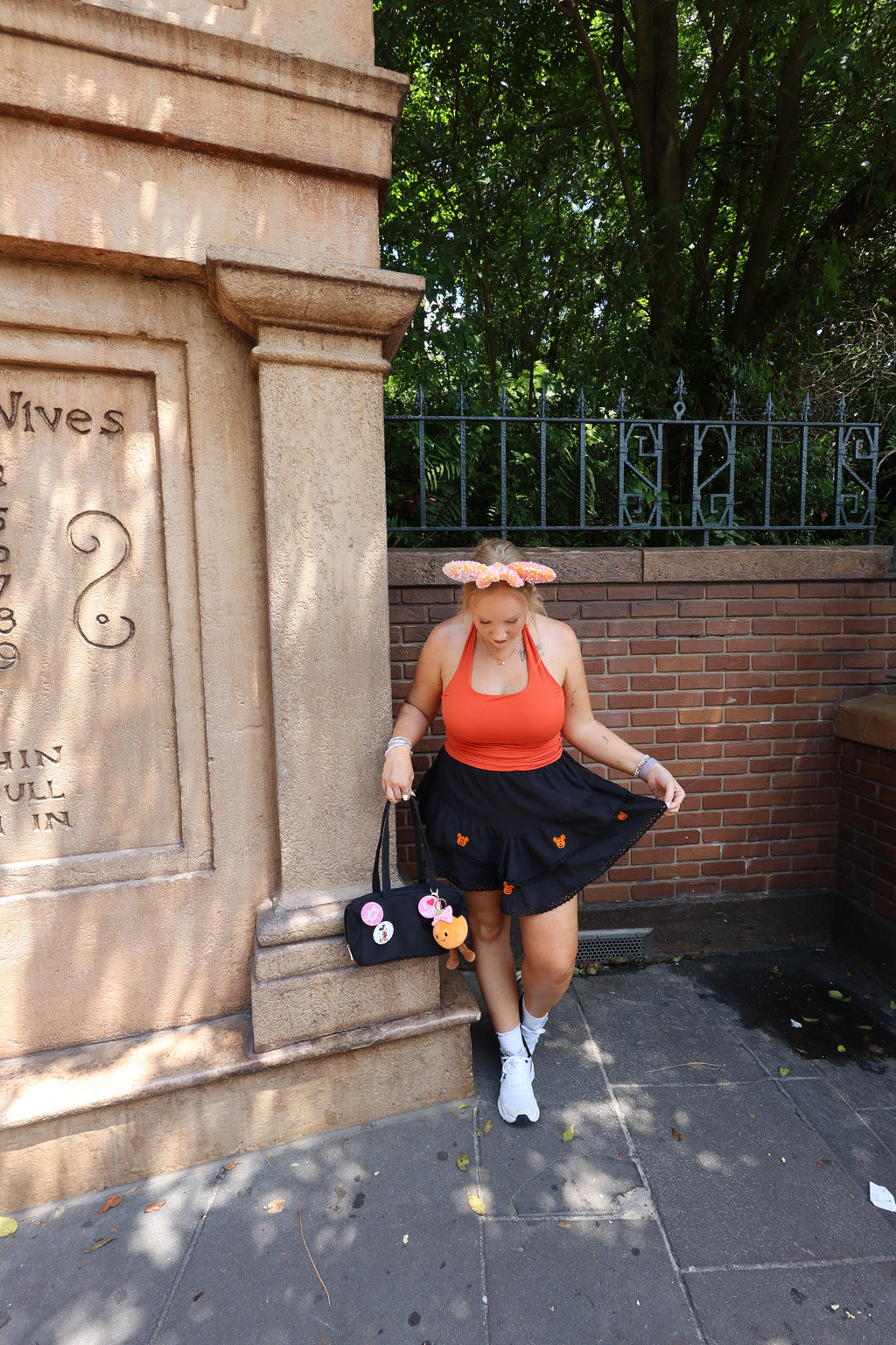 Park Pumpkin Skort 🧡🎃🐭