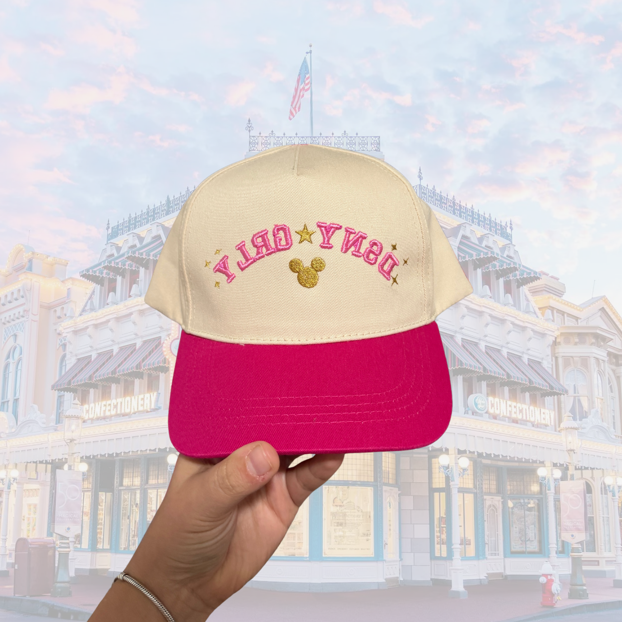 DSNY GRLY trucker hat