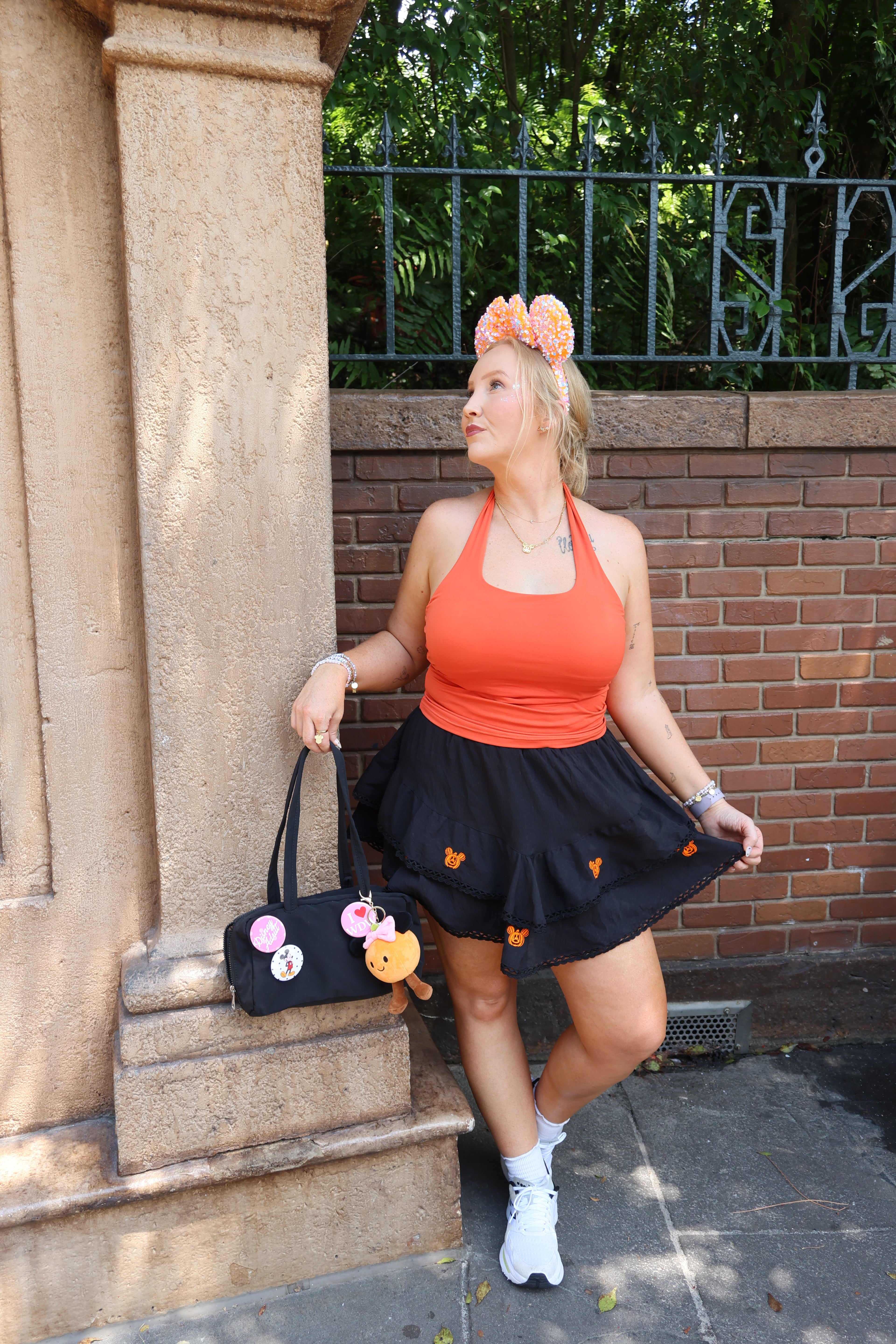 Park Pumpkin Skort 🧡🎃🐭