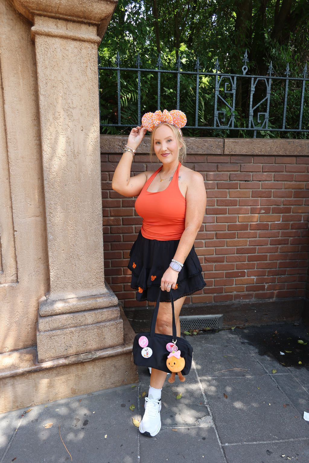 Park Pumpkin Skort 🧡🎃🐭