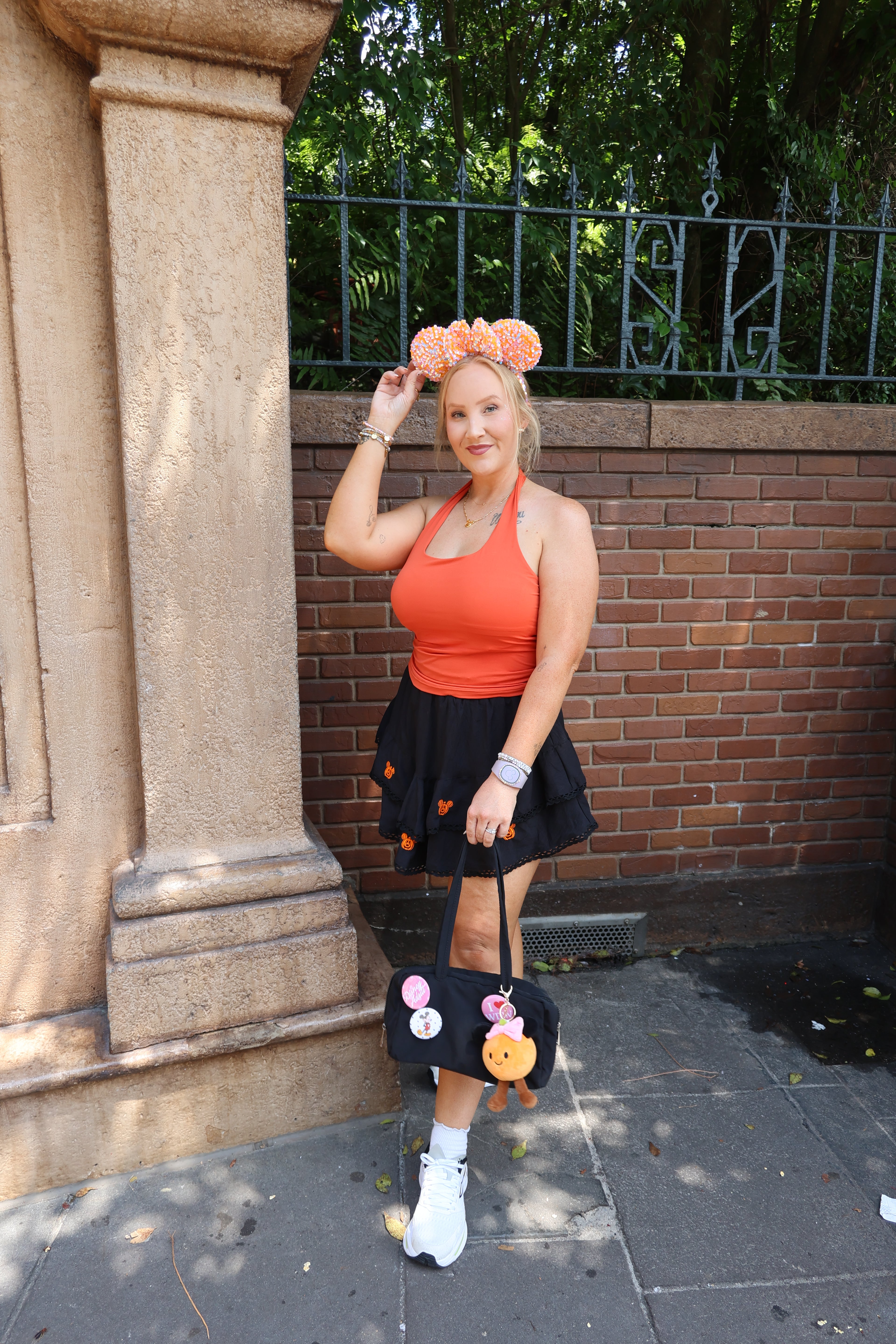 Park Pumpkin Skort 🧡🎃🐭