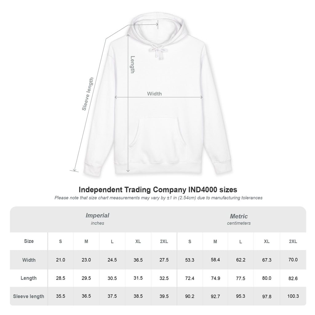Wilderness Explorer Hoodie — Minimal Script Outdoor Hooded Sweatshirt