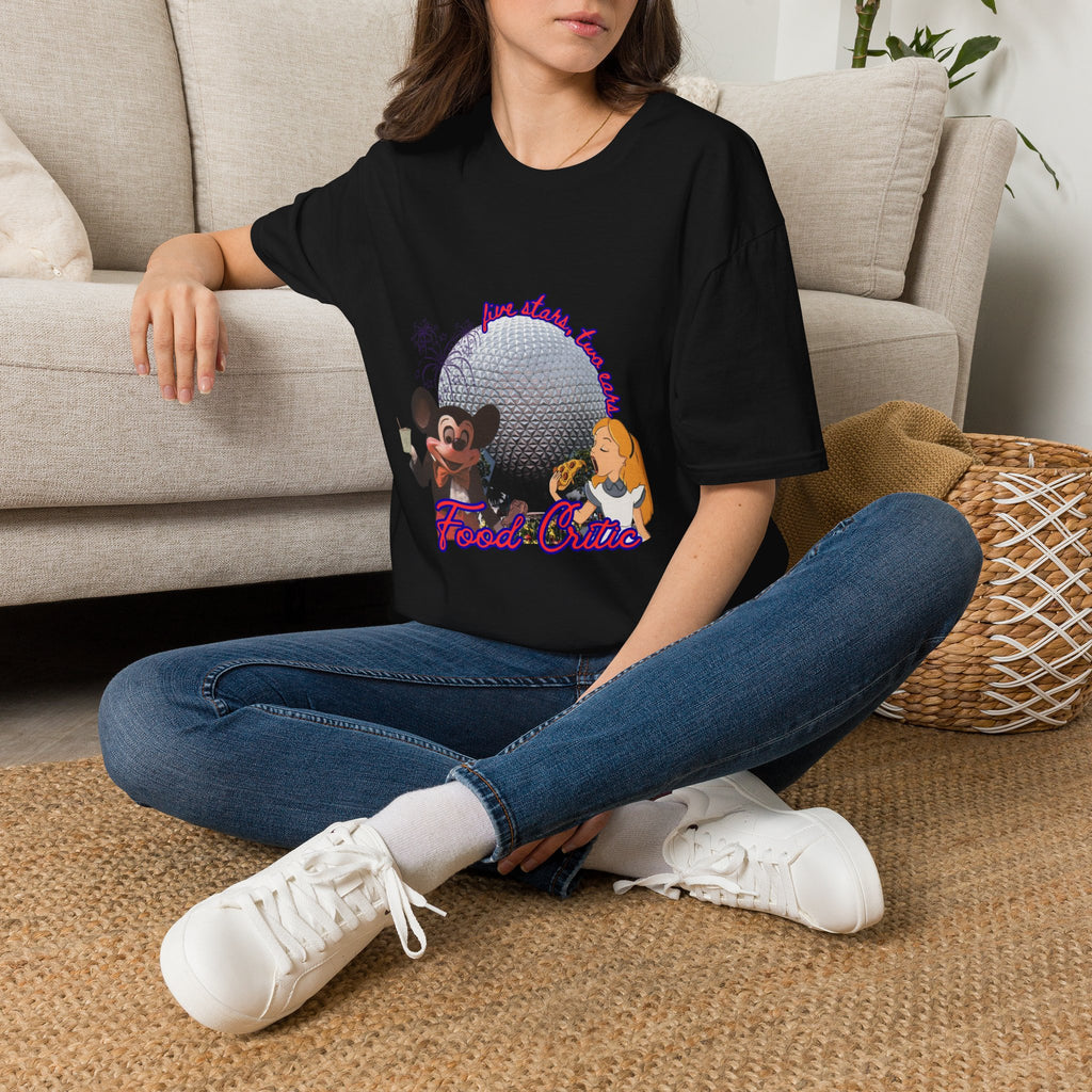 'Food Critic' Retro Theme Park Mickey & Alice Design